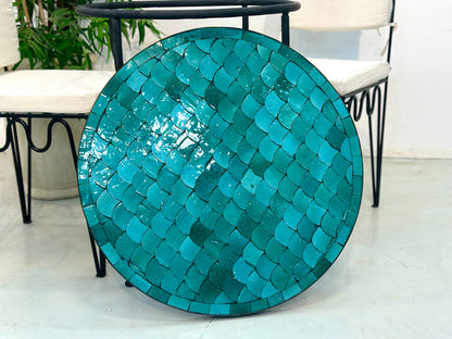 Moroccan Mystique Handcrafted Tile Table - 60 cm (23.6 inches)